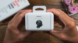 Sony WF1000XM4 Unboxing and Test Plan [upl. by Saint]