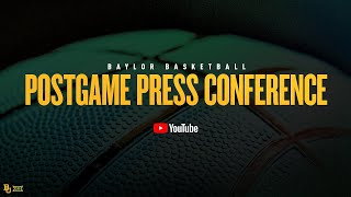 Baylor Basketball M Postgame Press Conference vs Oklahoma State  March 1 2025 [upl. by Dene]