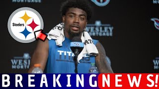 IT JUST HAPPENED SEE WHAT TREYLON BURKS SAID ABOUT PLAYING FOR THE STEELERS STEELERS NEWS [upl. by Eentruoc542]