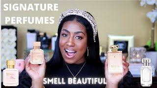 6 SIGNATURE PERFUMES  BEST PERFUMES FOR WOMEN [upl. by Johanan]