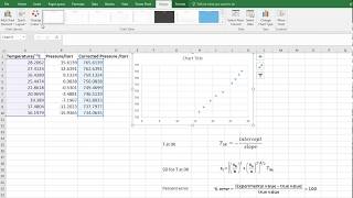 Using Excel for gas law calculations [upl. by Atiuqnahs]