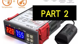 How to program STC 3028 temperature  humidity controller [upl. by Maureen618]