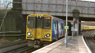 Half an Hour at 216  Birkenhead North Station 1022017  Class 507 508 terminus [upl. by Anerehs130]