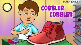 Cobbler Cobbler Mend My Shoe  Nursery Rhymes And Kids Songs With Lyrics [upl. by Meeharbi]