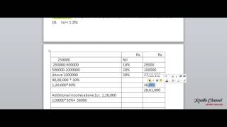 Income Tax  How to calculate Surcharge amp Marginal relief [upl. by Mathews607]