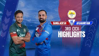 Bangladesh vs Afghanistan Highlights  3rd ODI  Afghanistan tour of Bangladesh 2023 [upl. by Noryt807]