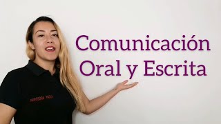 Comunicación Oral y Escrita [upl. by Shelia]