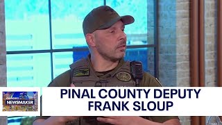 Pinal County Sheriff Deputy Frank Sloup  Newsmaker [upl. by Ssenav]