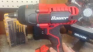 Harbor Freight Bauer 20v impact wrench review [upl. by Somar]