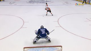 NHL Slapshots In The Shootout [upl. by Nanci650]