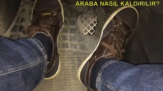 ARABA NASIL KALDIRILIR  DEBRİYAJ GAZ İLİŞKİSİ 🚗 [upl. by Mishaan]