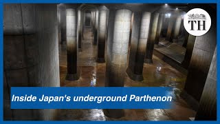 Inside Japans massive underground reservoir for flood control [upl. by Maible700]