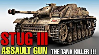 StuG III  The German Assault Gun That Killed The Most Enemy Tanks In WW2 [upl. by Enilarak]