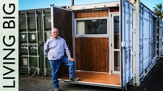 Boat Builders Incredible 20ft Shipping Container Home [upl. by Woodford160]