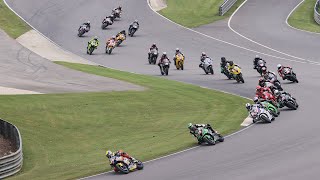 MotoAmerica Stock 1000 Race 1 at Alabama 2020 [upl. by Borchers]