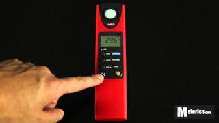 UNIT UT381 Digital Lux Light Meter Review [upl. by Ramled28]