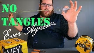 NO MORE TANGLED BEACH FISHING RIGS  Pulley Rig Tutorial  Guaranteed longer casts  Alvey Reels [upl. by Kay834]