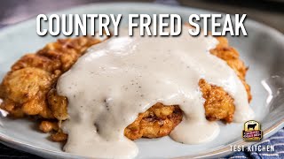 Homemade Country Fried Steak Recipe [upl. by Kristin867]