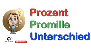 Prozent vs Promille [upl. by Rustie385]