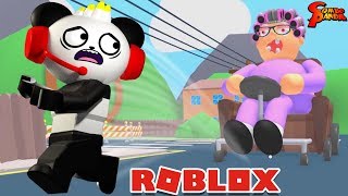 NEW Escape Grandmas House Obby in ROBLOX Lets Play with Combo Panda [upl. by Eitnom]