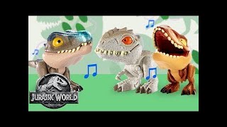 Jurassic World quotSnap Squadquot  Official Music Video  Mattel Action [upl. by Aeynod]