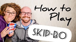 How to Play SKIPBO Card Game 2 Player [upl. by Siurtemed]