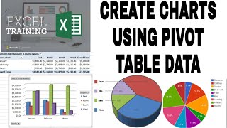 How To Create A Pivot Chart With A Pivot Table Data [upl. by Tnahsin146]