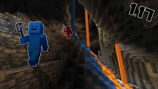 Minecraft Manhunt but its on the 117 update NEW CAVES [upl. by Sobmalarah]