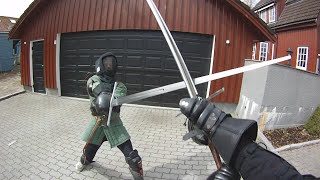 Longsword sparring [upl. by Nahamas]