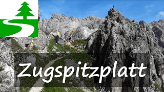 Wandern in den Alpen  Ehrwalder Alm  Gatterl  Zugspitzplatt [upl. by Zsazsa]