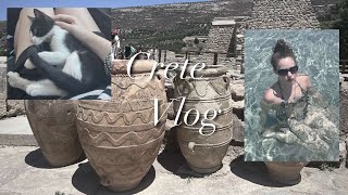 Traveling to Crete Greece vlog [upl. by Gardal469]