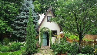 Enchanted Garden Shed and Surrounding Cottage Garden Tour [upl. by Eileen]