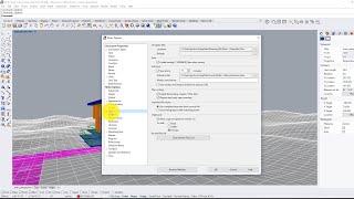 Rhino 6 Tutorial  settings and toolbars [upl. by Castro]