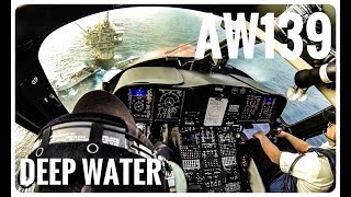 AW139 Agusta Helicopter  Deep Water Off Shore Oil amp Gas  Gulf of Mexico [upl. by Ayotaj]