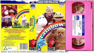 Rainbow  Down on the Farm UK VHS 1987 [upl. by Hesler]