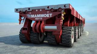 All you need to know about the Mammoet SelfPropelled Modular Transporter SPMT [upl. by Hummel]