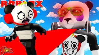 ESCAPING MY OWN OBBY Lets Play Roblox Escape Combo Panda Obby [upl. by Kalindi]