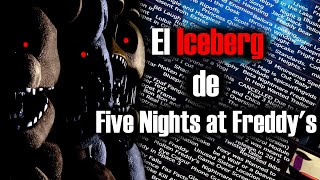 EL ICEBERG DEFINITIVO DE FIVE NIGHTS AT FREDDYS [upl. by Tnerb]