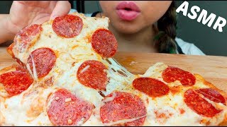 ASMR CHEESY PEPPERONI PIZZA 🍕🍕🍕 No Talking 먹방 suellASMR [upl. by Cinimod]