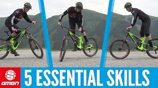 Five Essential Skills To Master On Your Mountain Bike [upl. by Krissie]