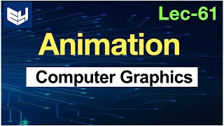 Animation  CG  Computer Graphics  Lec61  Bhanu Priya [upl. by Acnalb]