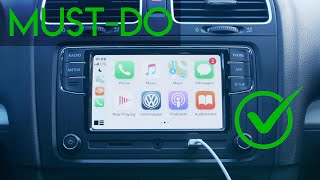 Add Carplay to Your VW easily  RCD330 Radio Review [upl. by Fennie]