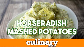 Horseradish Mashed Potatoes [upl. by Irallih]