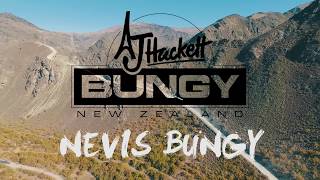 Nevis Bungy  New Zealands Highest Bungy [upl. by Nirmak]