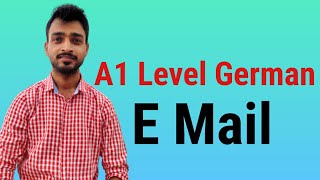 A1 Email Schreiben Email Writing A1 Level German Writing Skills By Aditya Sharma [upl. by Portingale]