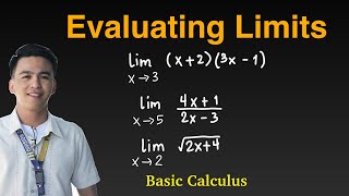 Evaluating Limits  Basic Calculus [upl. by Dnomso]