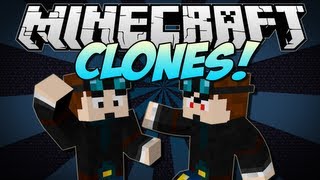 Minecraft  CLONES Copy Yourself or ANY Mob  Mod Showcase 152 [upl. by Gaillard941]