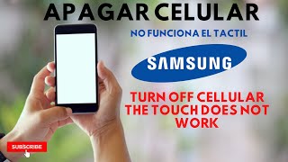 APAGAR CELULAR SINO FUNCIONA EL TÁCTIL  TURN OFF CELL IF THE TOUCH DOES NOT WORK [upl. by Aira335]