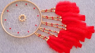 DIY como hacer un ATRAPASUEÑOS paso a paso  DIY Dreamcatcher [upl. by Giark]