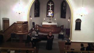 Ida Gudim sings quotMaria Wiegenliedquot by Max Reger [upl. by Wivinah]